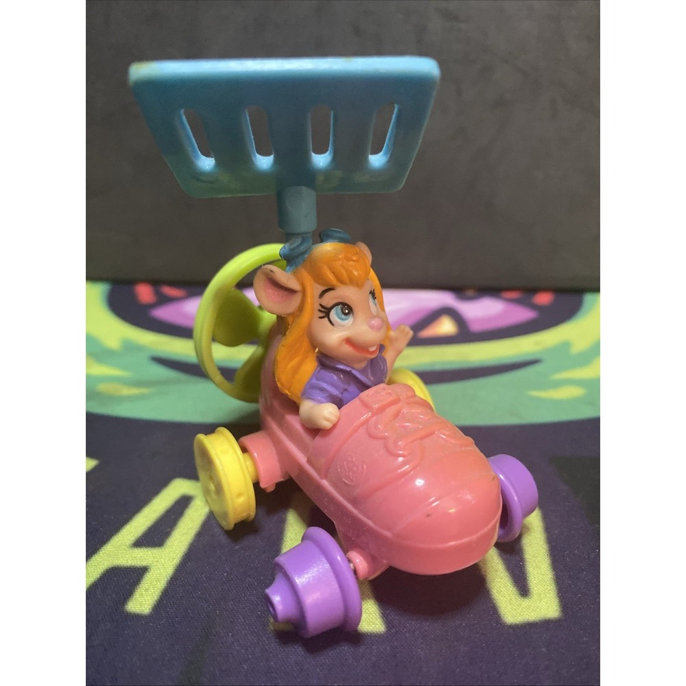 Gadget Hackwrench Car Toy Disney Chip 'n Dale Rescue Rangers 1989 McDonald's